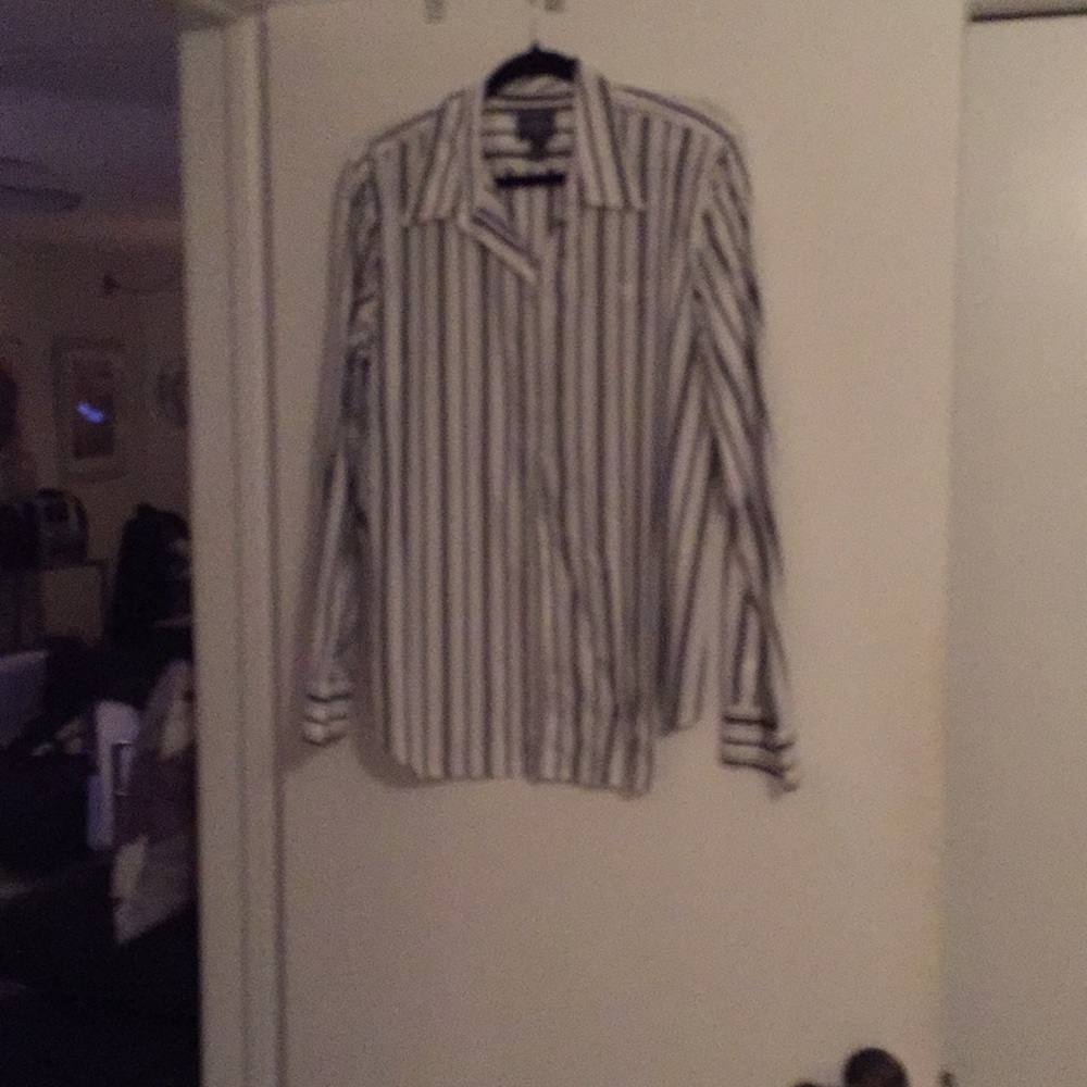 B&W striped shirt